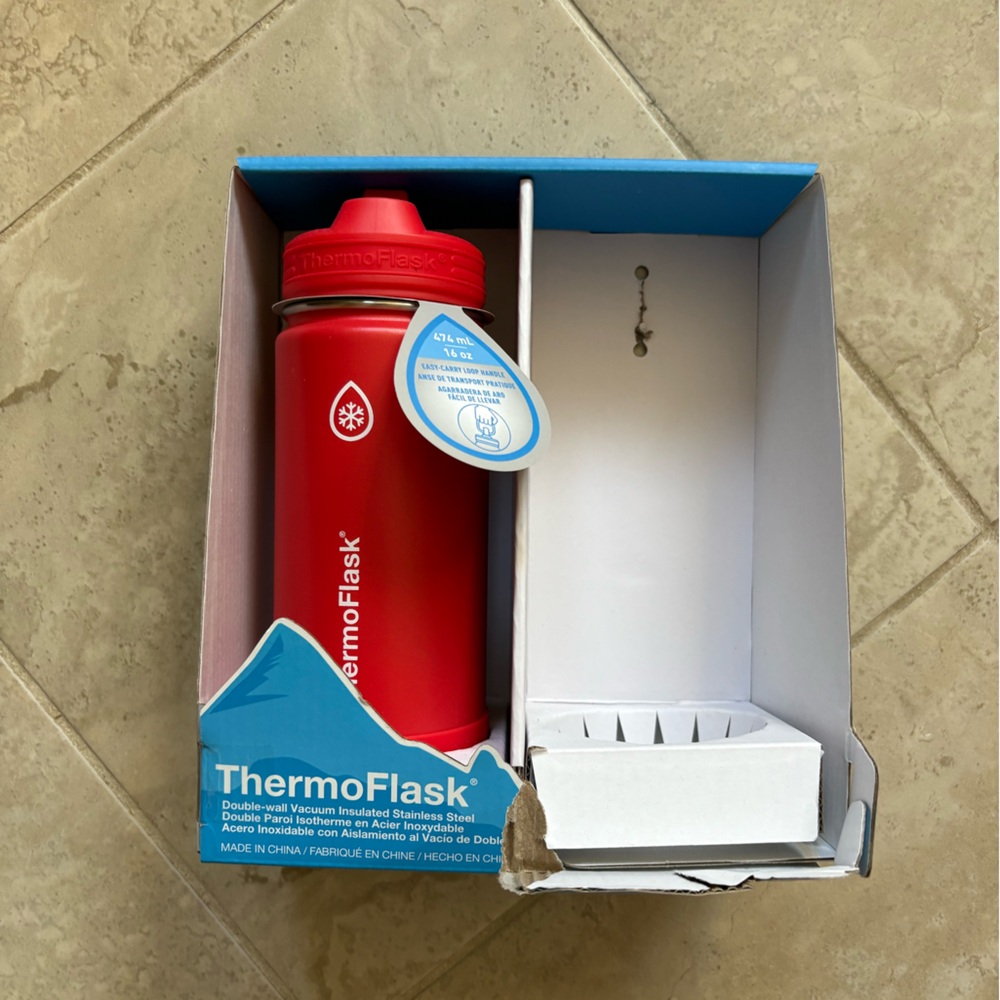 ThermoFlask water bottle